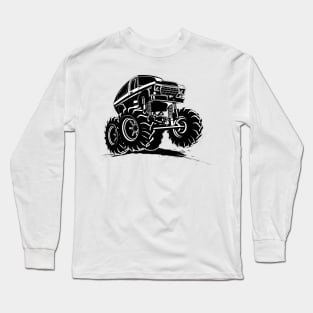 Cartoon monster truck Long Sleeve T-Shirt